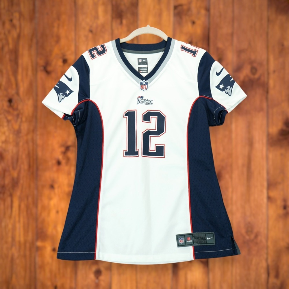Nike On Field New England‎ Patriots Tom Brady NFL Football Jersey Women's Medium